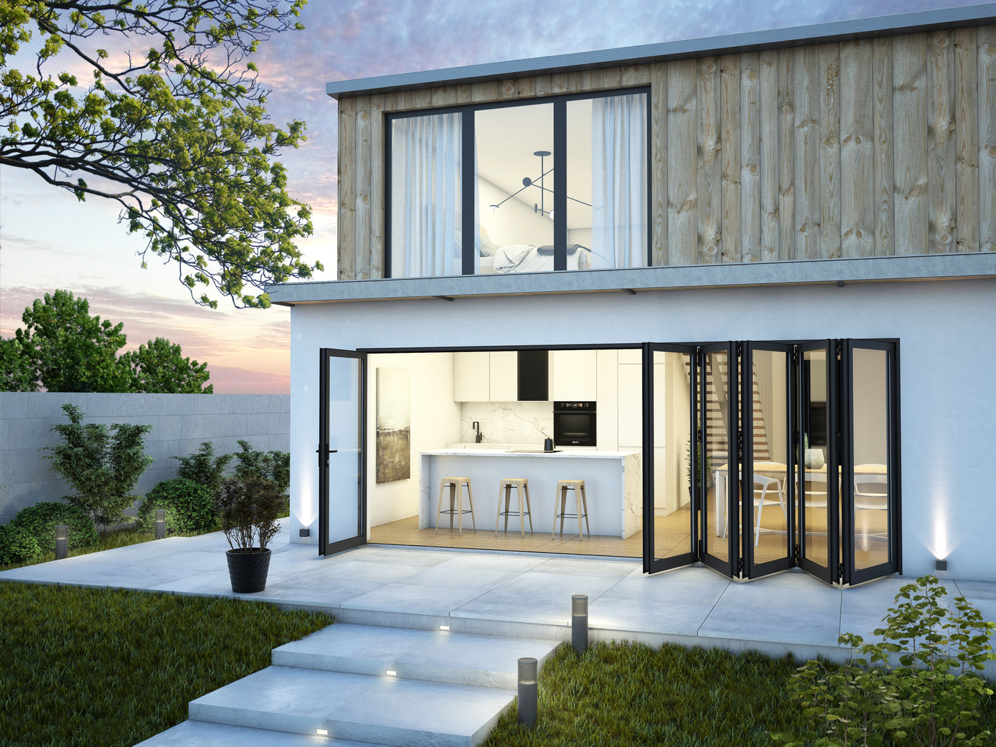 MB86 Fold Line HD Bifold doors