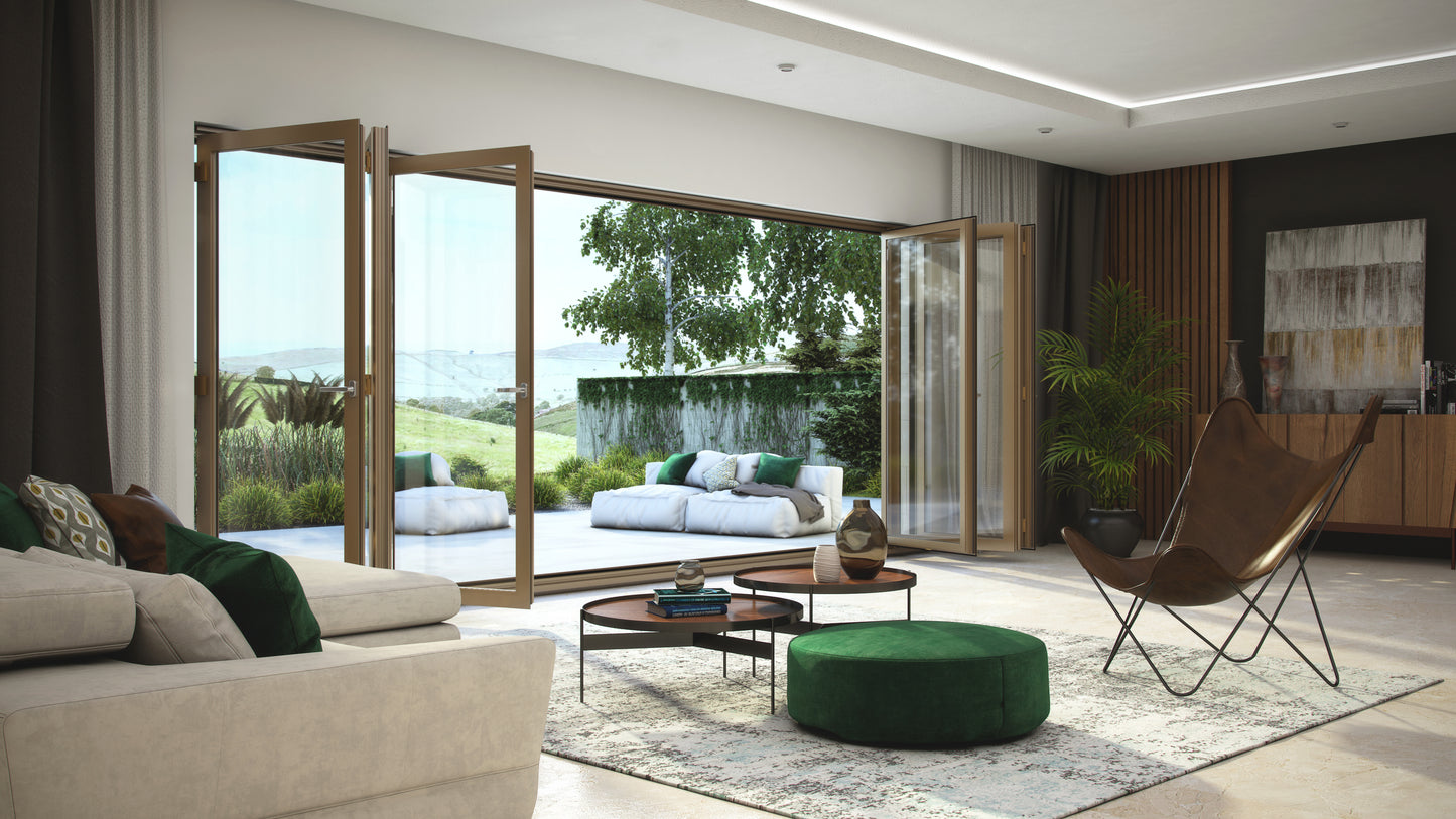 MB77 Bifold doors
