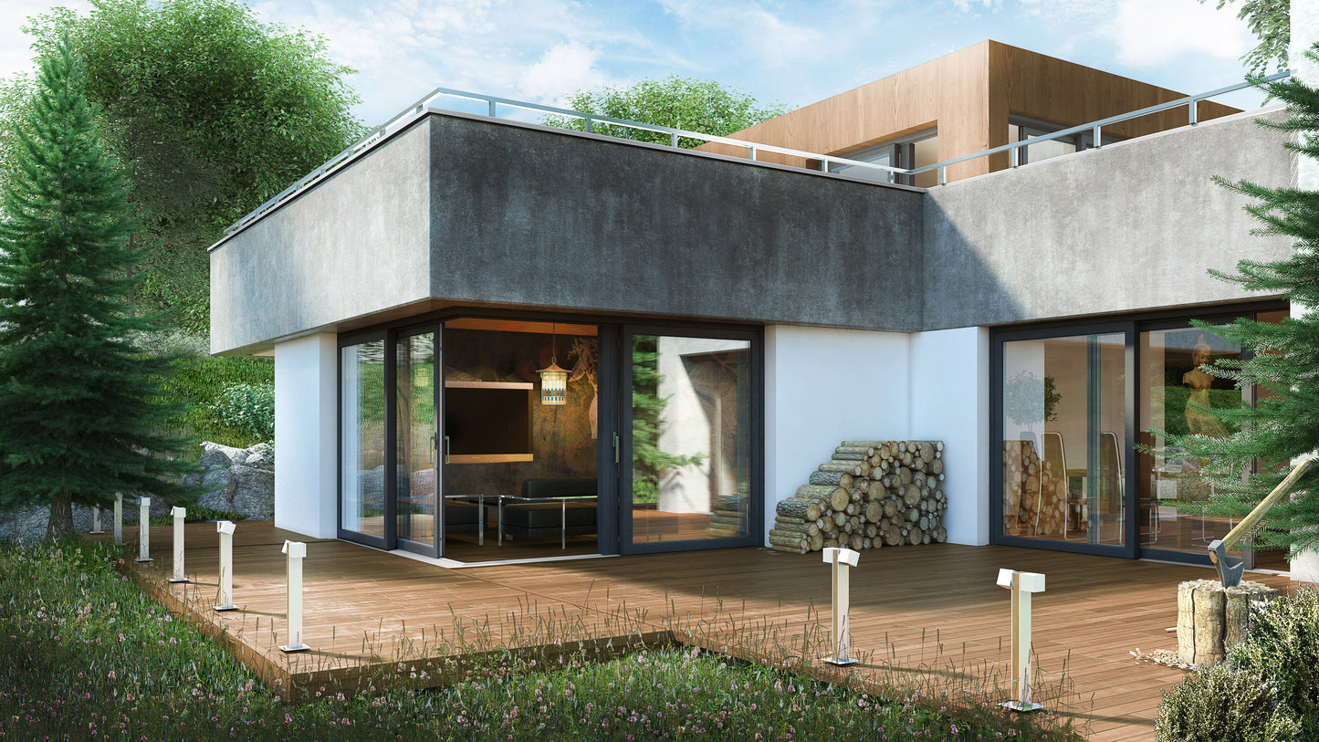 IG5 HS Lift and Glide 2 part Patio doors