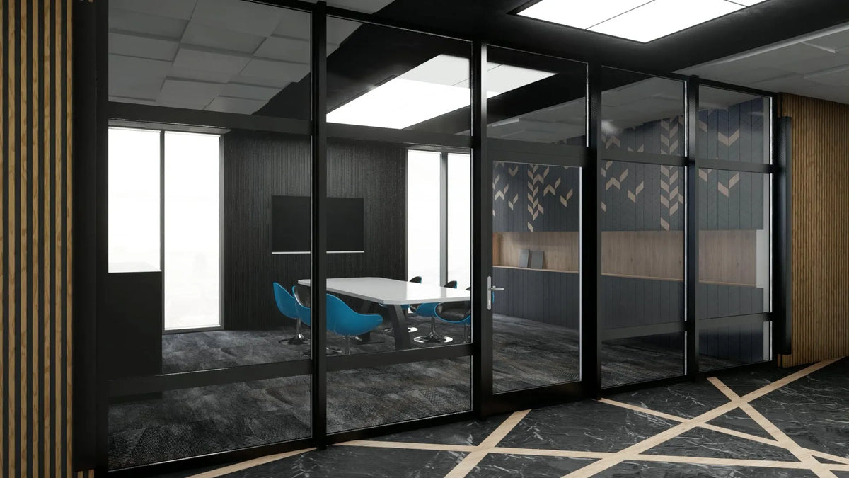 MB45 Windows - Slim line internal-external frames