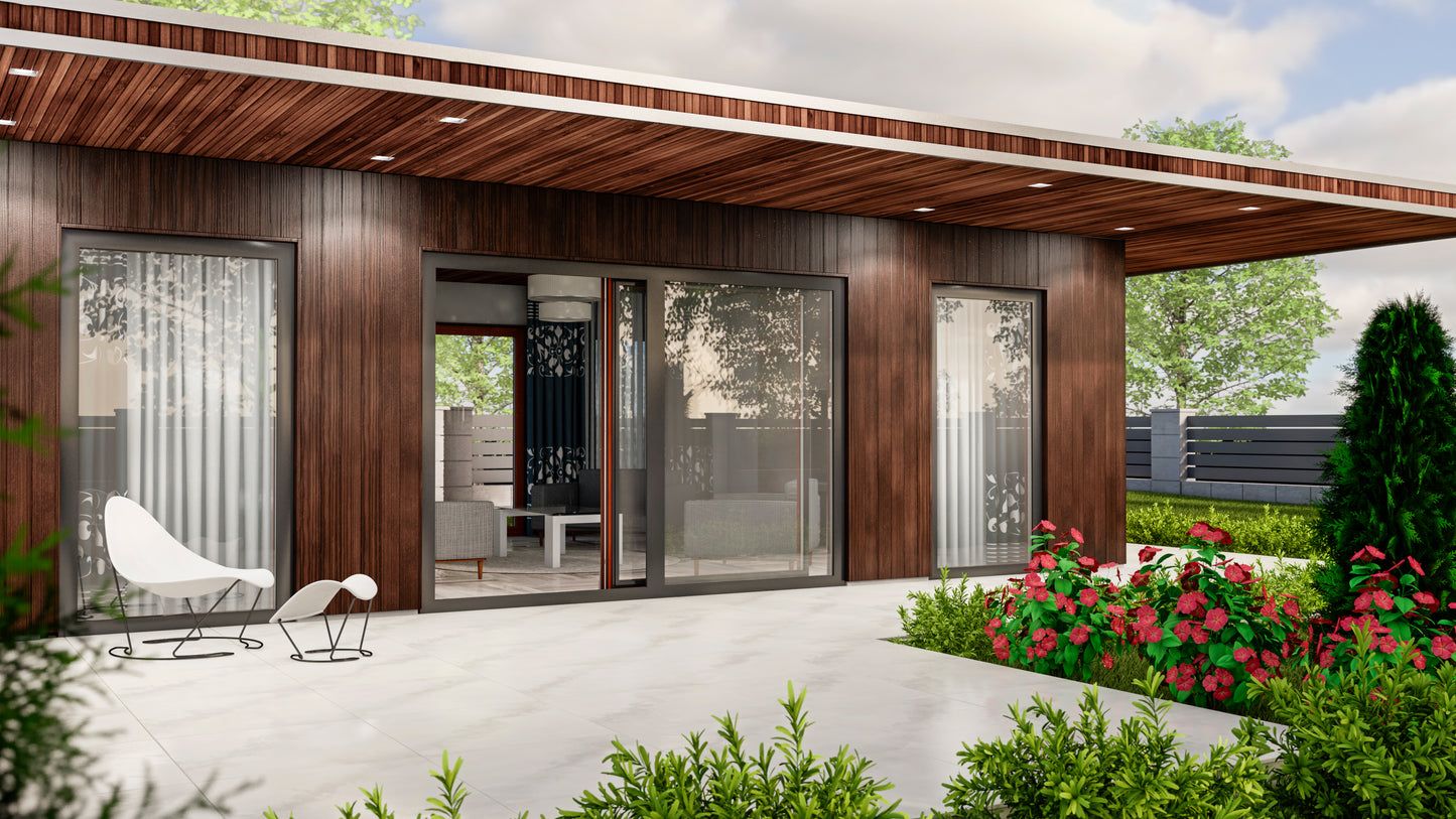 DUOLINE PSK UPVC Tilt and Glide Patio doors