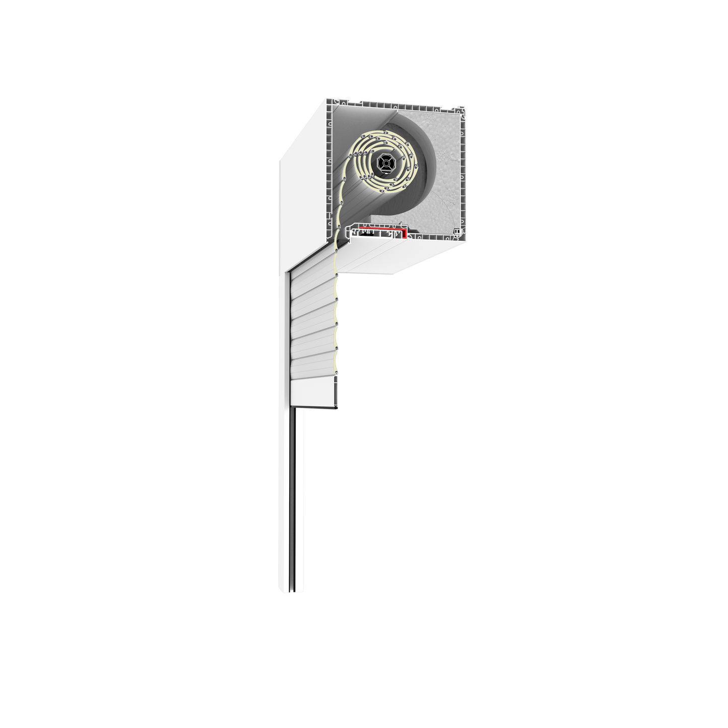 Roller Shutters with Styrofoam Box