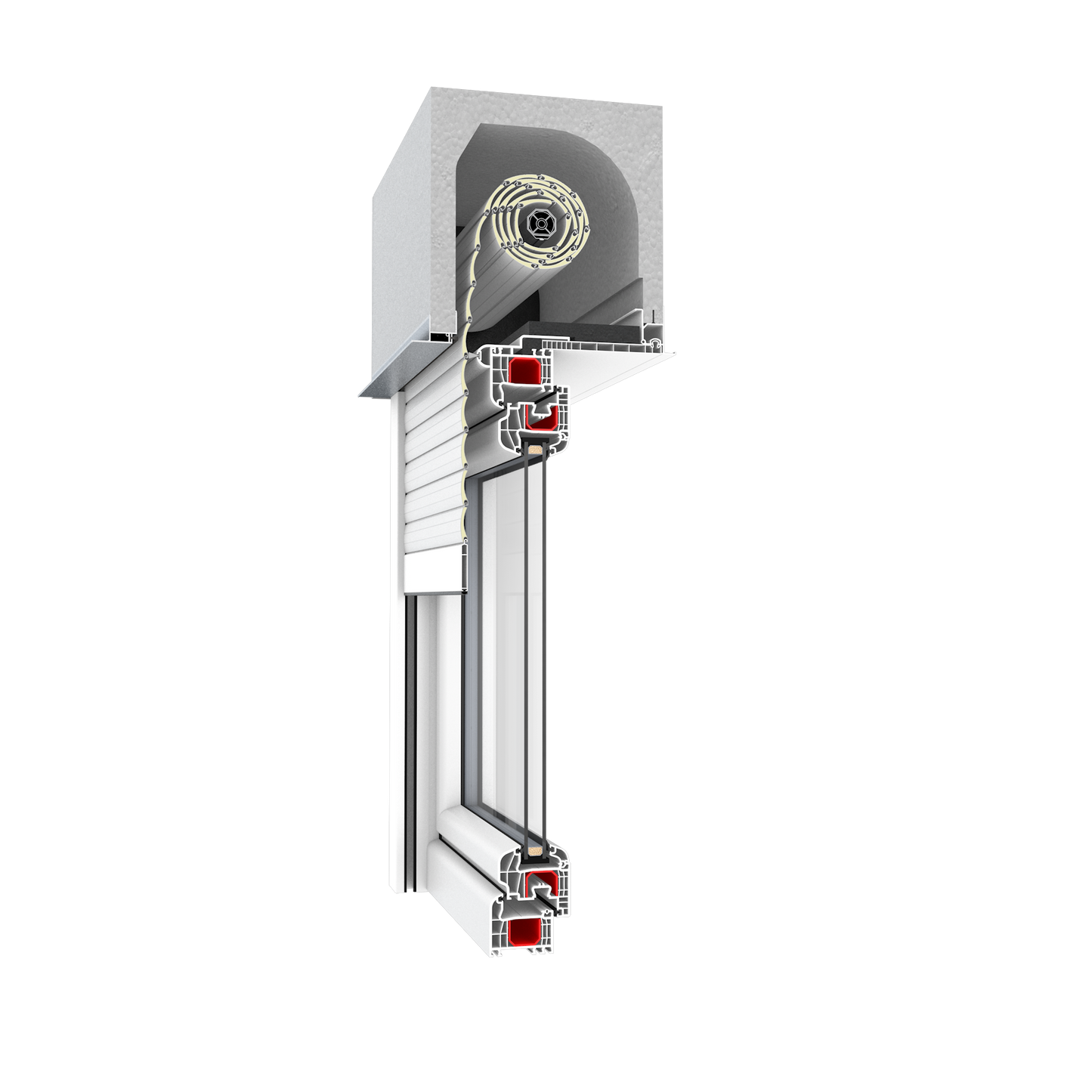 Roller Shutters with Styrofoam Box