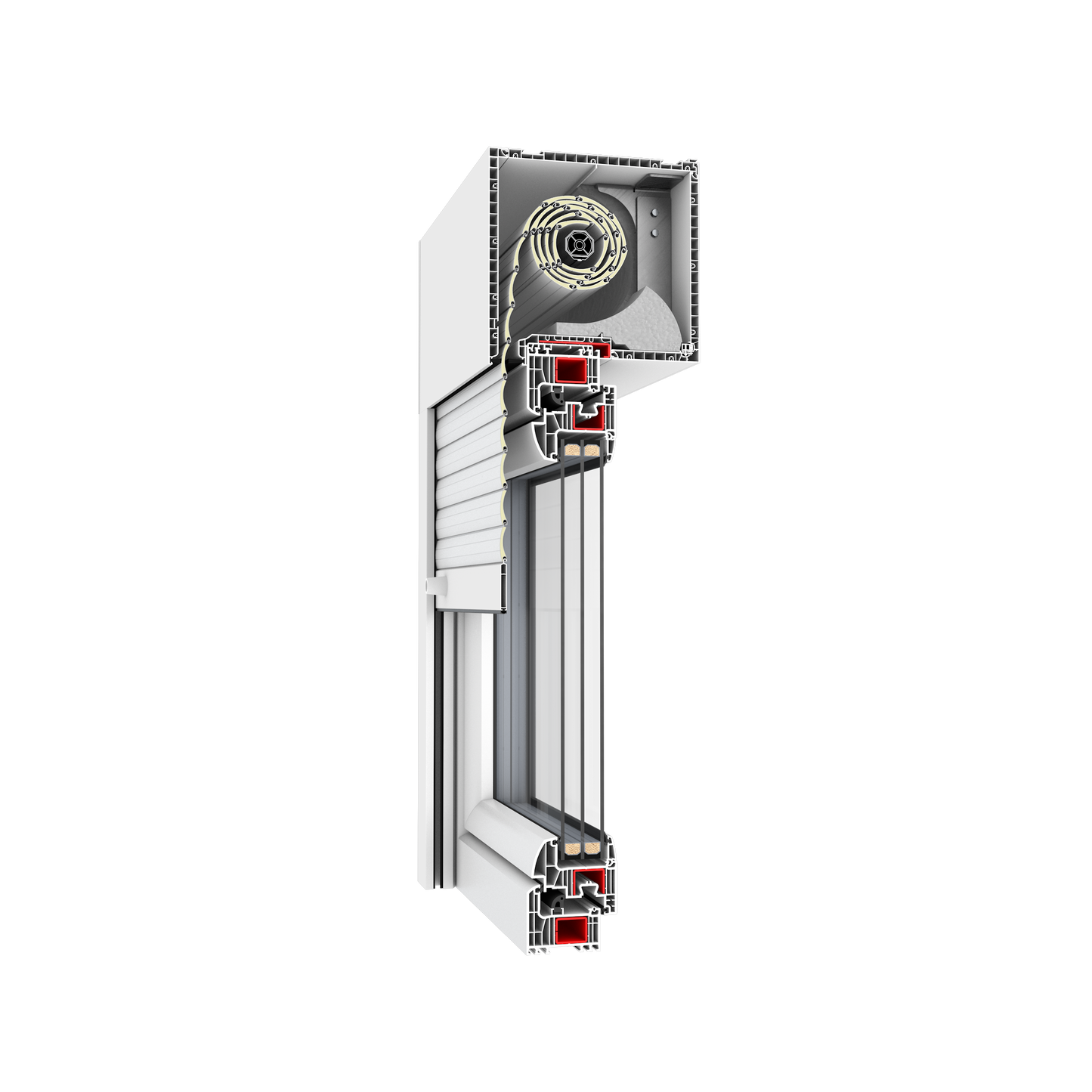 Roller Shutters with Styrofoam Box