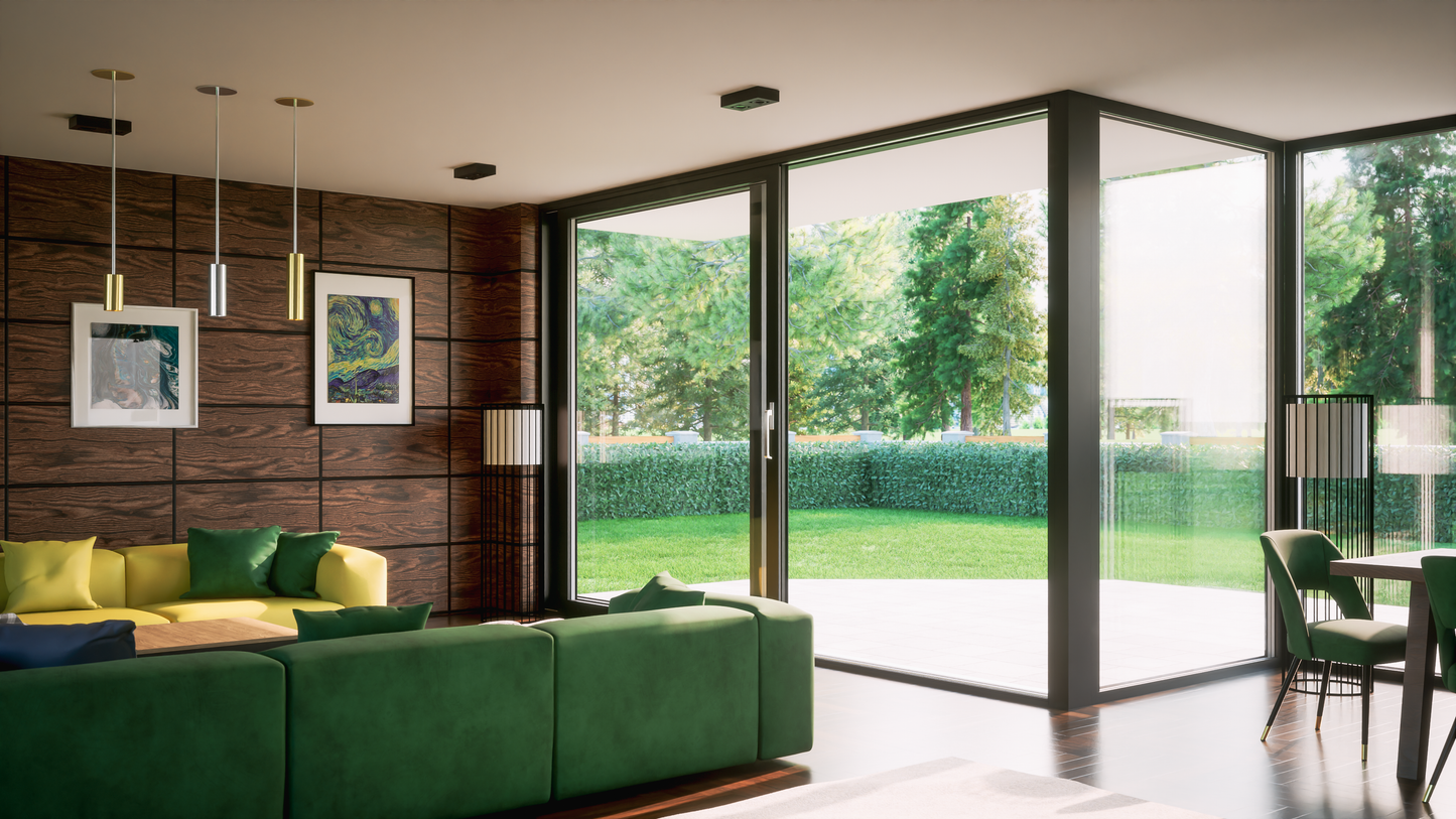 MB77 HS HI Lift and Glide 4 part Patio doors