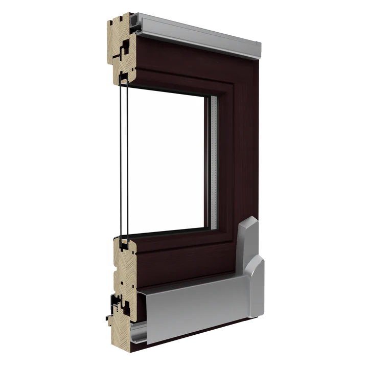 SoftLine Meranti 68 Timber Tilt and glide Patio doors