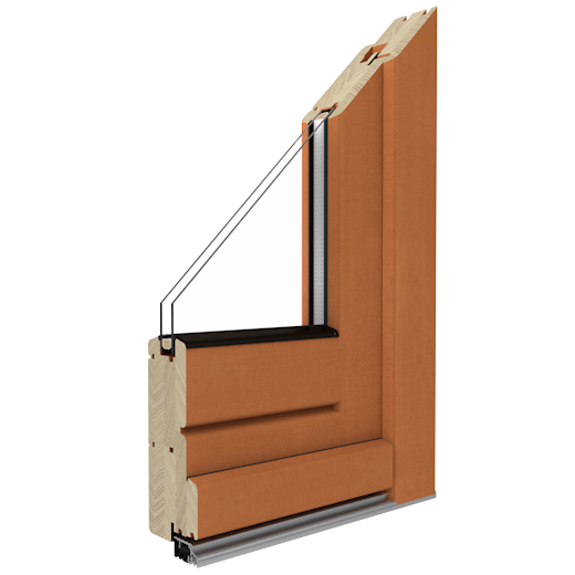 Softline 68 Pine French Doors
