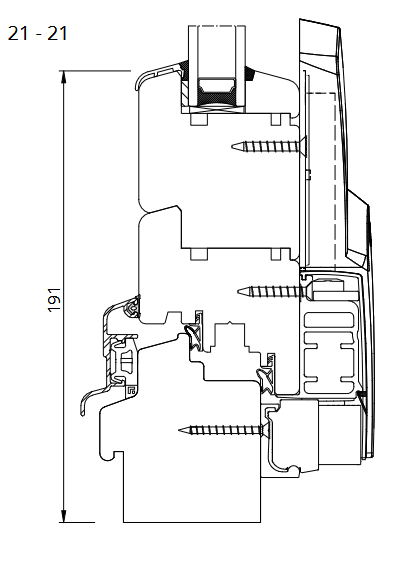 SOFTLINE PSK UPVC Tilt and Glide Patio doors