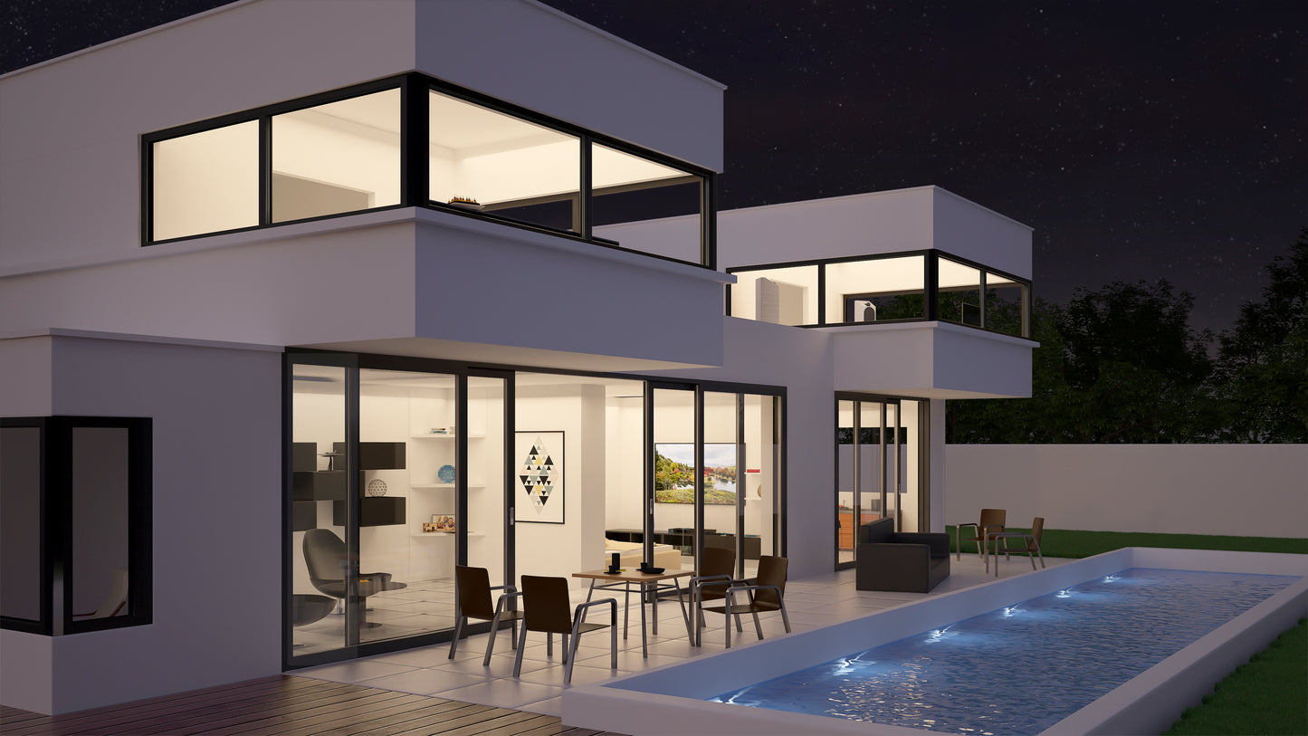 IG5 HS Lift and Glide 4 part Patio doors
