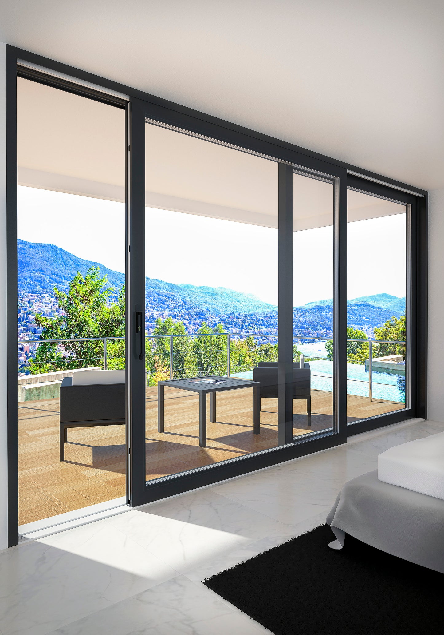 IG5 HS Lift and Glide 4 part Patio doors
