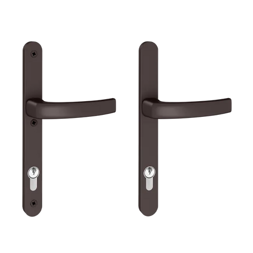 Veranda door handle - RAL8019