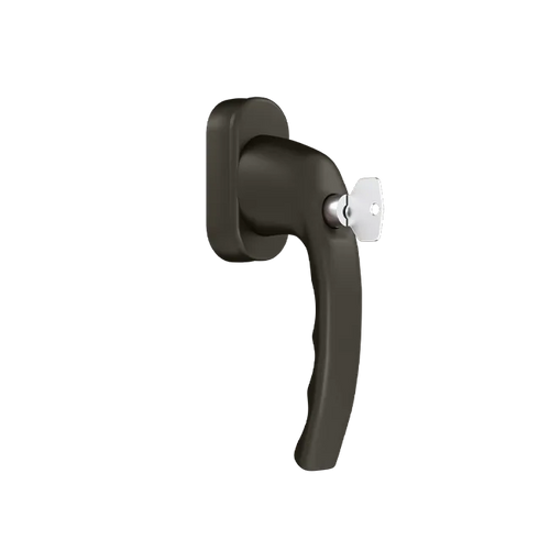 Atlanta - Window handle with a key - RAL8019
