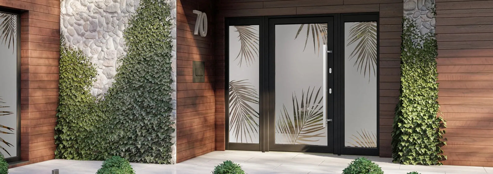 Sandblasted Glass