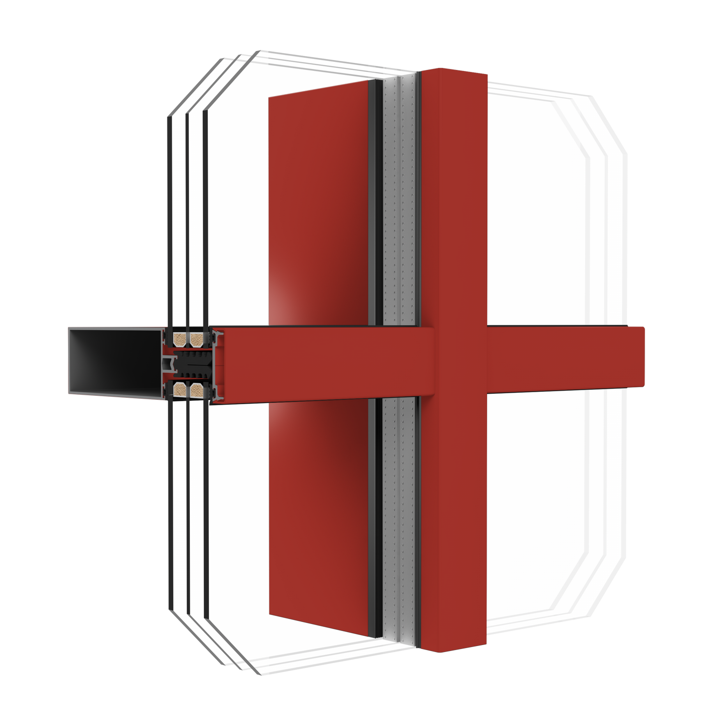 Facades MB SR50 N and HI profiles