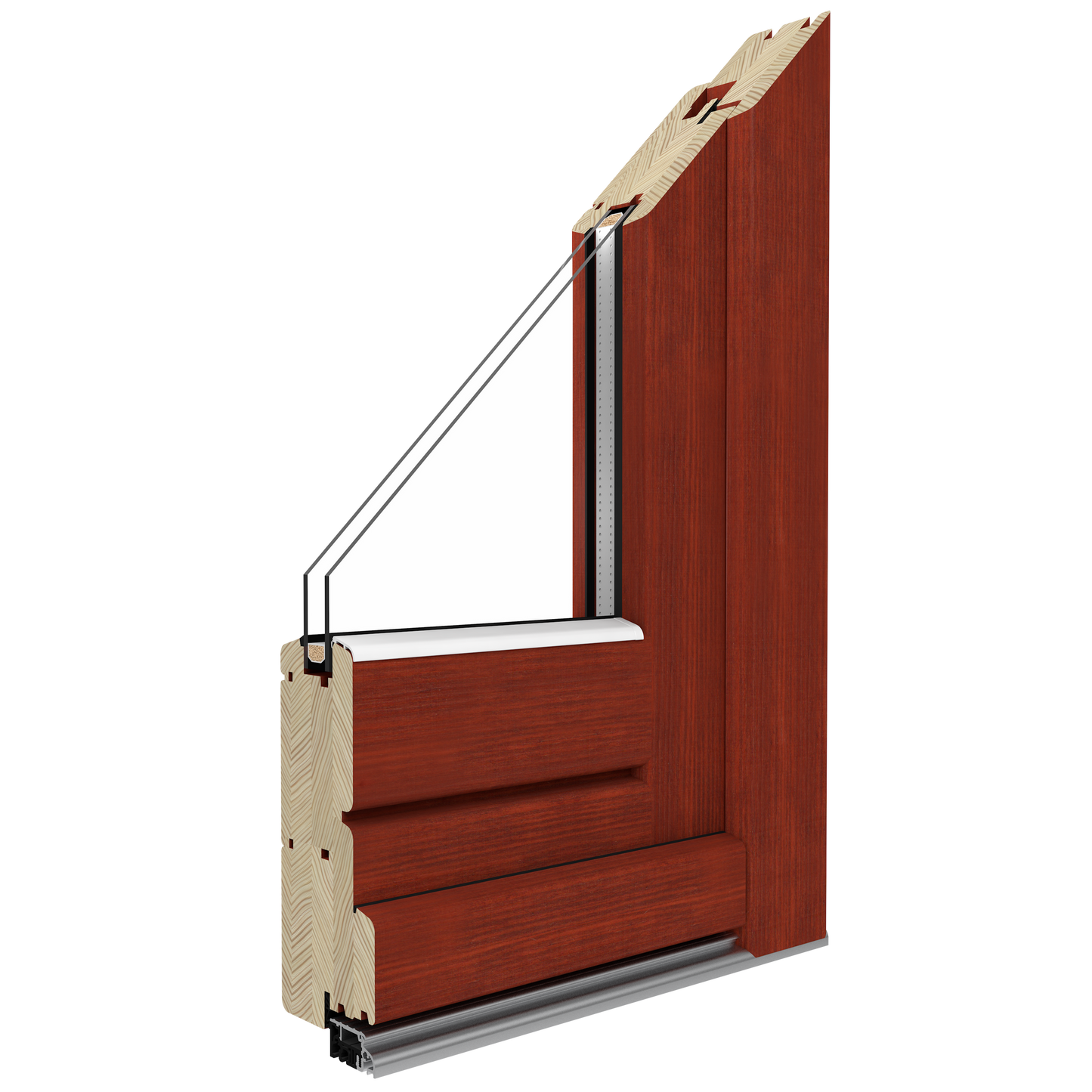 Softline 68 Pine French Doors