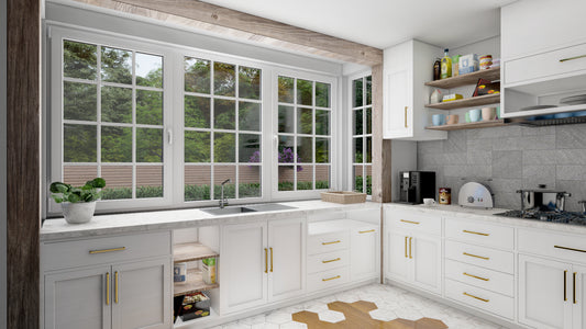 Softline 68 Pine Windows TT side fixed-LR