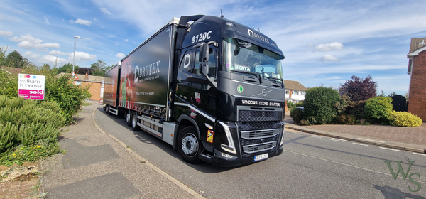 Shipment Delivery - Drutex Truck