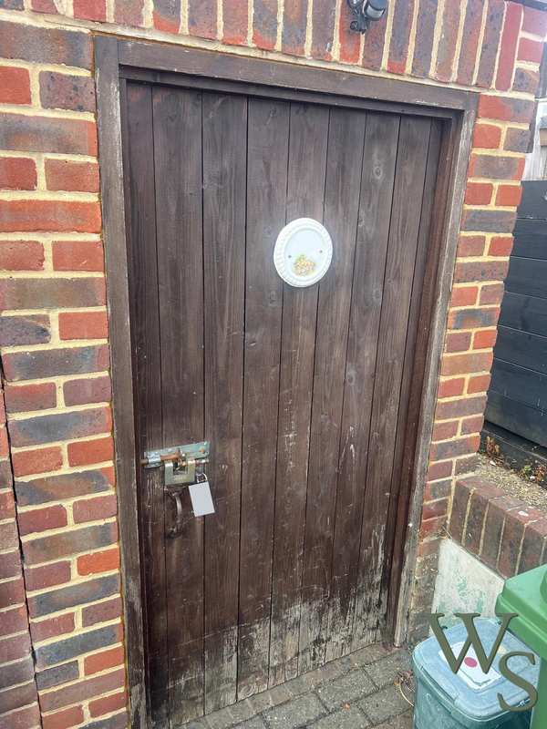 Door Before Aluminium Side Door Replacement