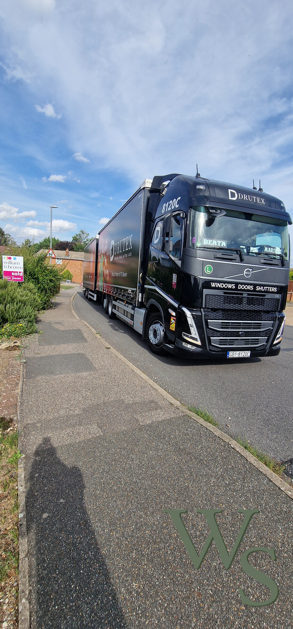 Shipment Delivery - Drutex Truck