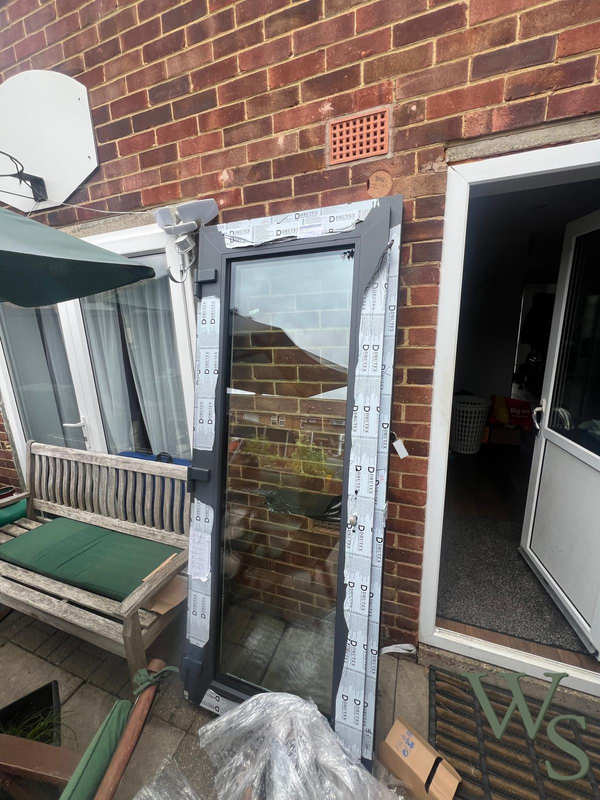 Garden Door After Packaging Removal