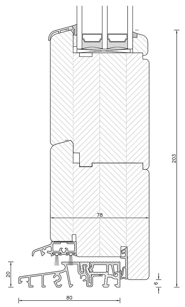 SOFTLINE 78 Front Doors