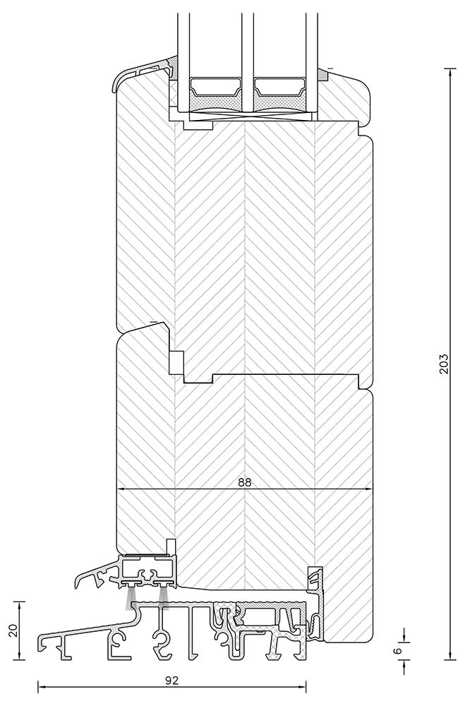 SOFTLINE 88 Front Doors