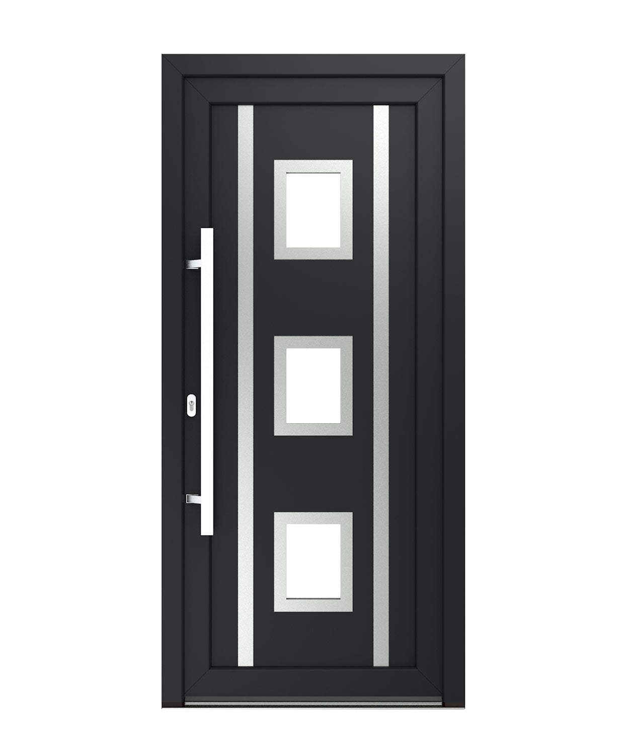 IGLO EDGE OHIO INOX FRONT DOOR