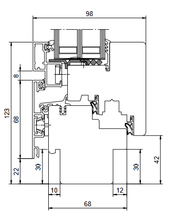 SOFTLINE 68 Front Doors