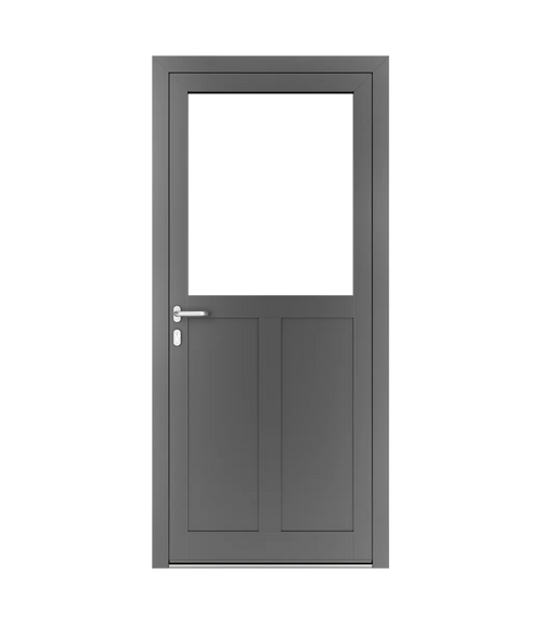 Spacers in aluminium doors