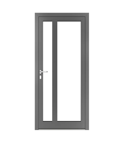 Spacers in aluminium doors