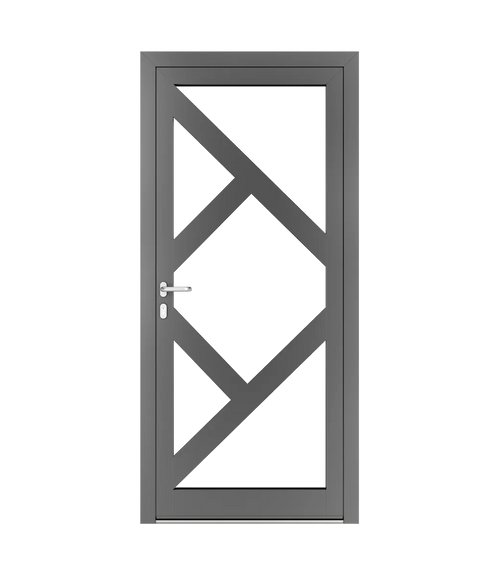 Spacers in aluminium doors
