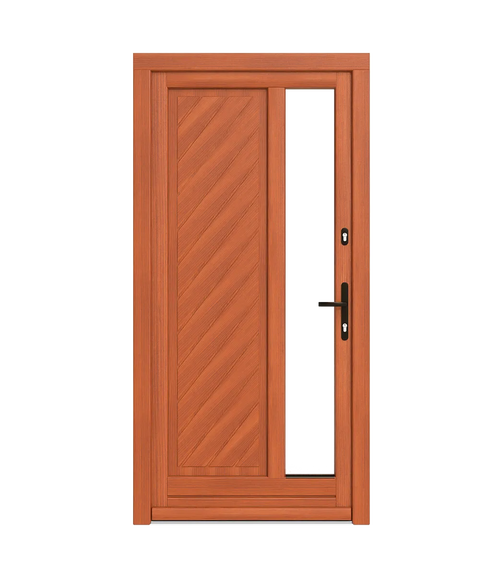 Spacers in wooden doors