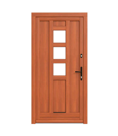 Spacers in wooden doors