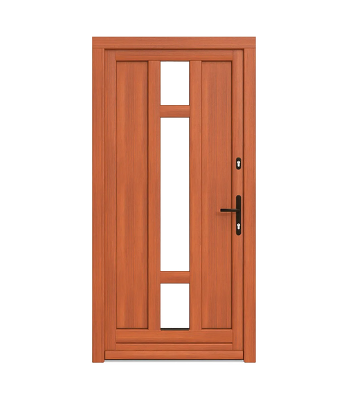 Spacers in wooden doors