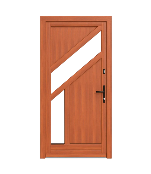 Spacers in wooden doors