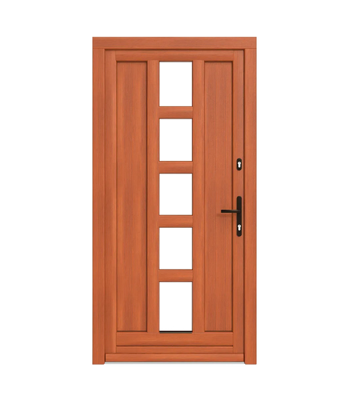 Spacers in wooden doors