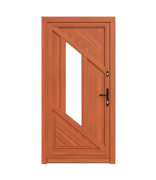 Spacers in wooden doors