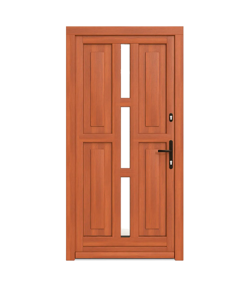 Spacers in wooden doors