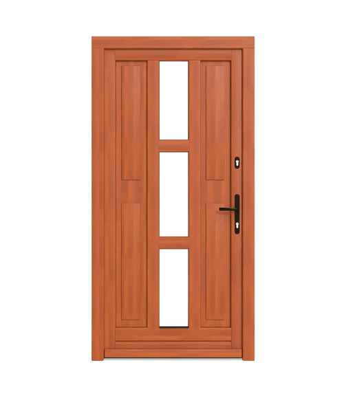 Spacers in wooden doors