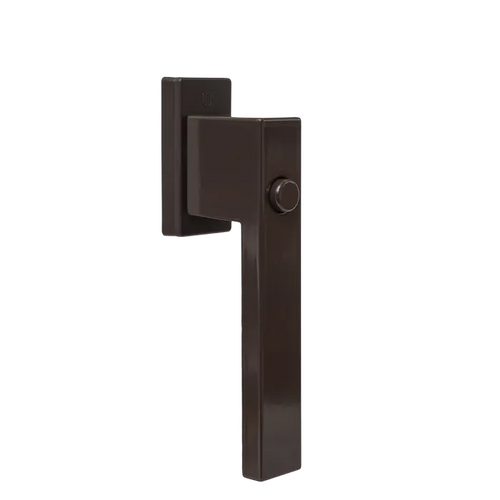 DUBLIN - Window handle with a button - RAL8019