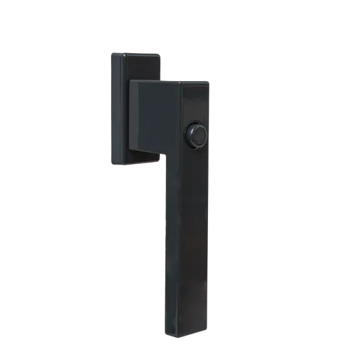 DUBLIN - Window handle with a button - RAL7016