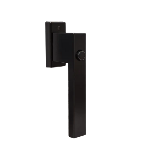 DUBLIN - Window handle with a button - RAL9005