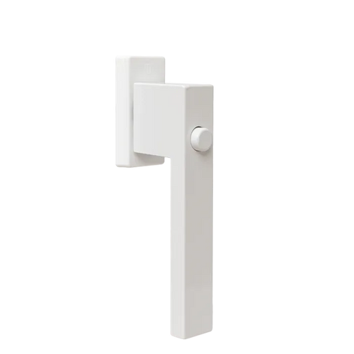 DUBLIN - Window handle with a button - RAL9016
