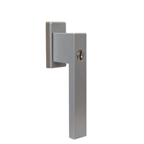 DUBLIN - Window handle with a key - silver