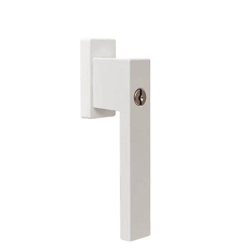 DUBLIN - Window handle with a key - RAL9016