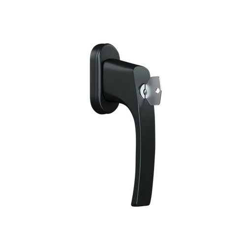 MISTRAL - Window handle with a key - RAL7016