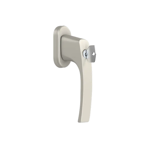 MISTRAL - Window handle with a key - RAL9001