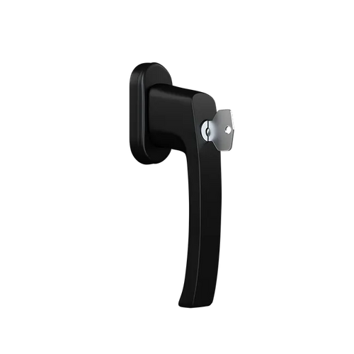 NEVADA - Window handle with a key - RAL9005
